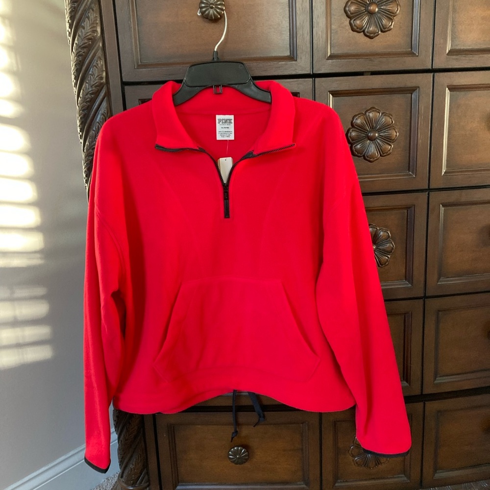 PINK Fleece Pullover